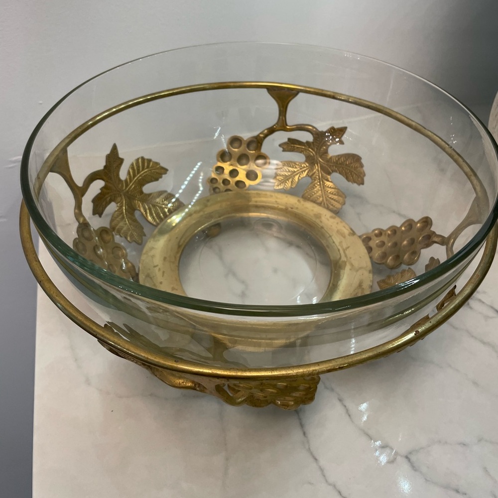 Vintage Brass Bowl